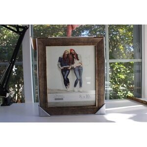 MALDEN INTERNATIONAL DESIGNS Ornate Brown/Bronze Tone Picture Frame 8"x10" Photo